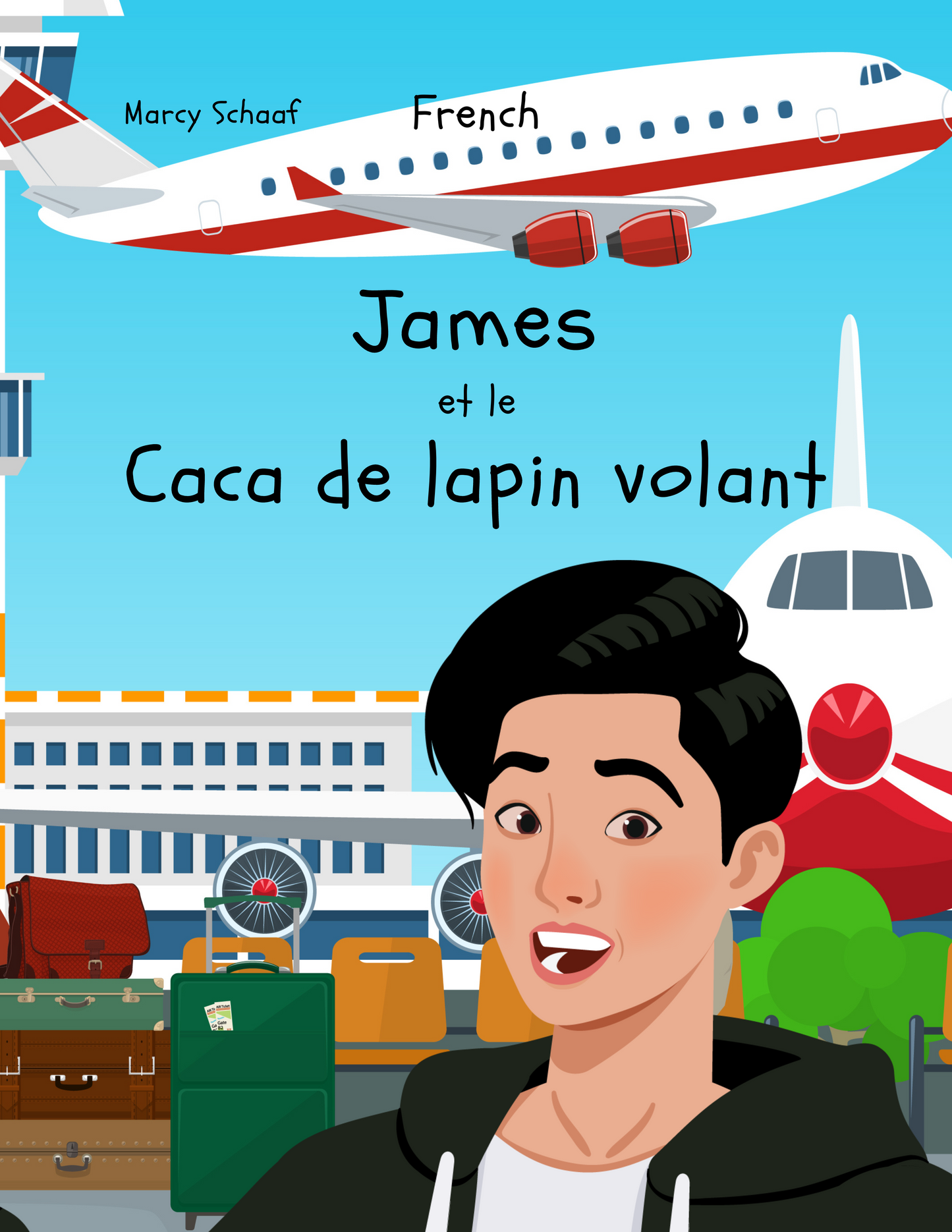 James et le Caca de lapin volant (French) James and the Flying Rabbit Poop