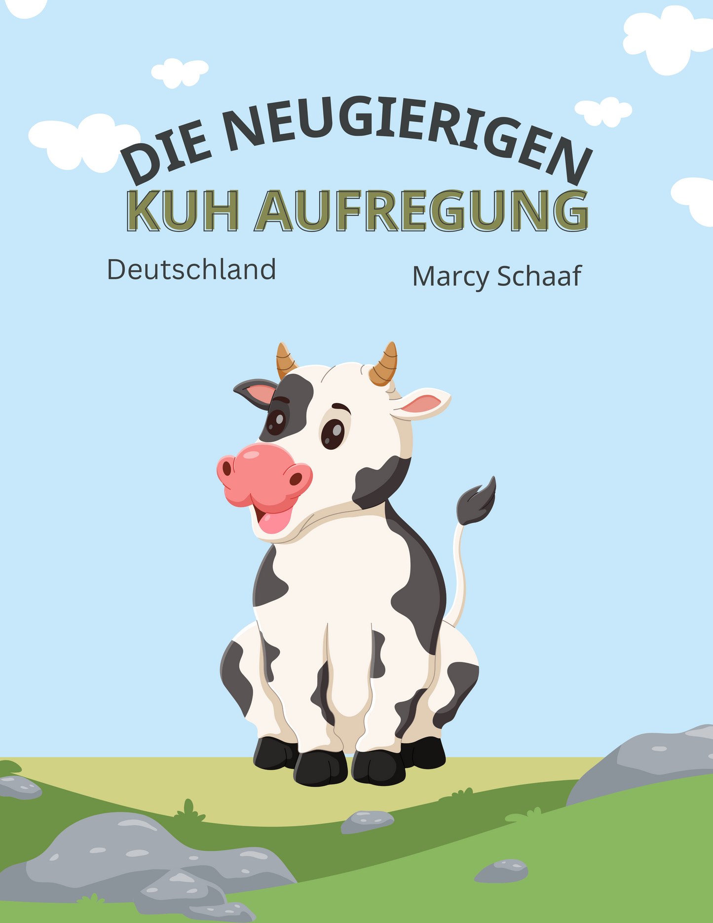 The Curious Cow Commotion (11 Languages)