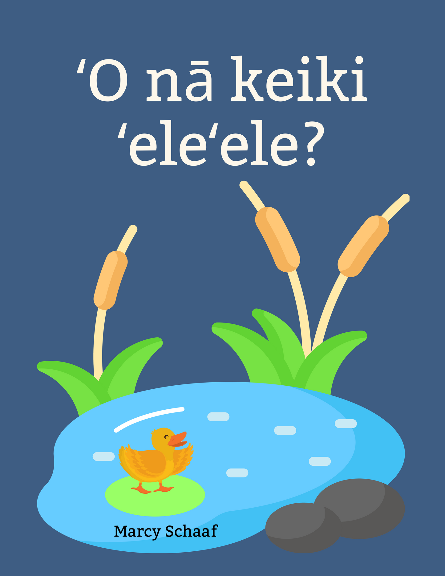 ʻO nā keiki ʻeleʻele? (Hawaiian) Ducklings?