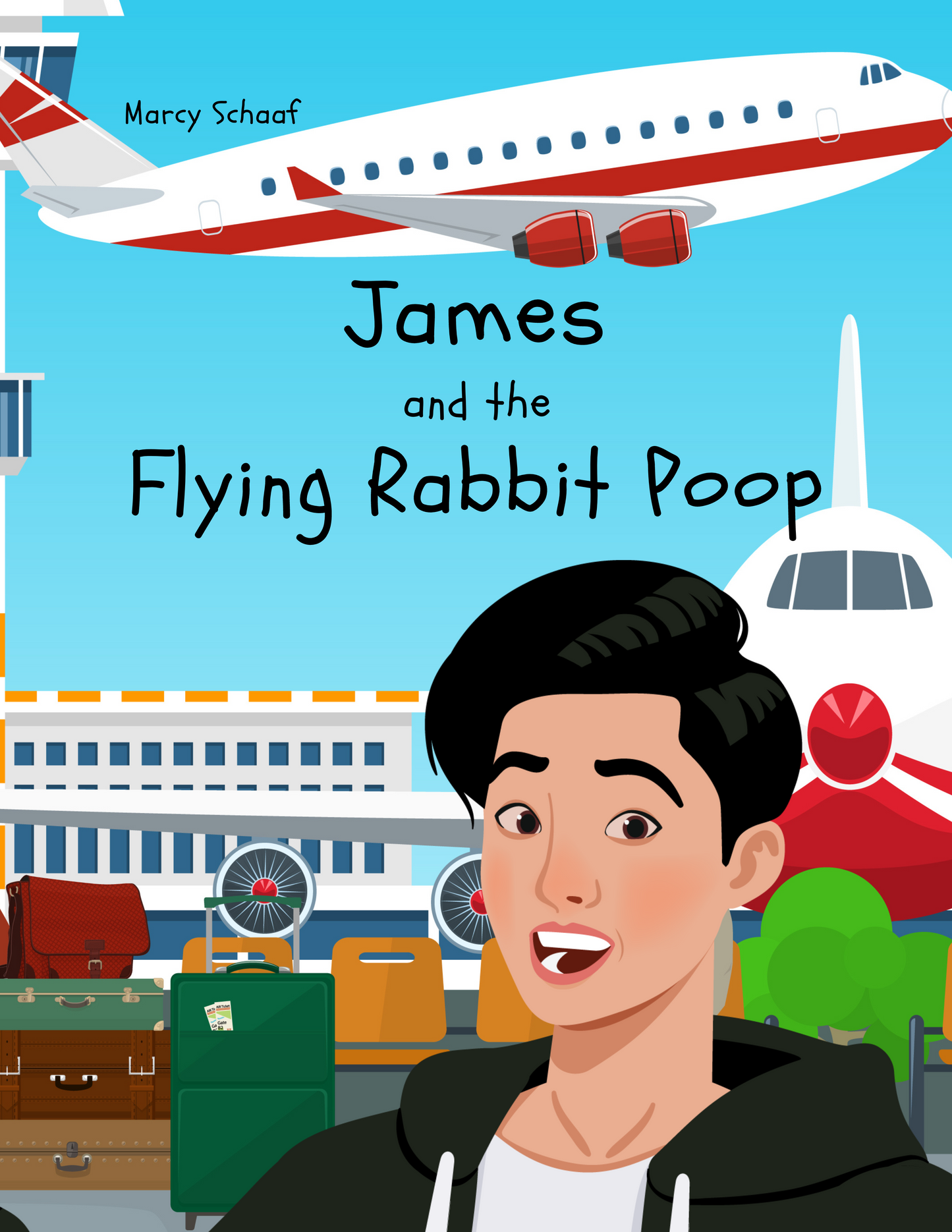 James and the Flying Rabbit Poop